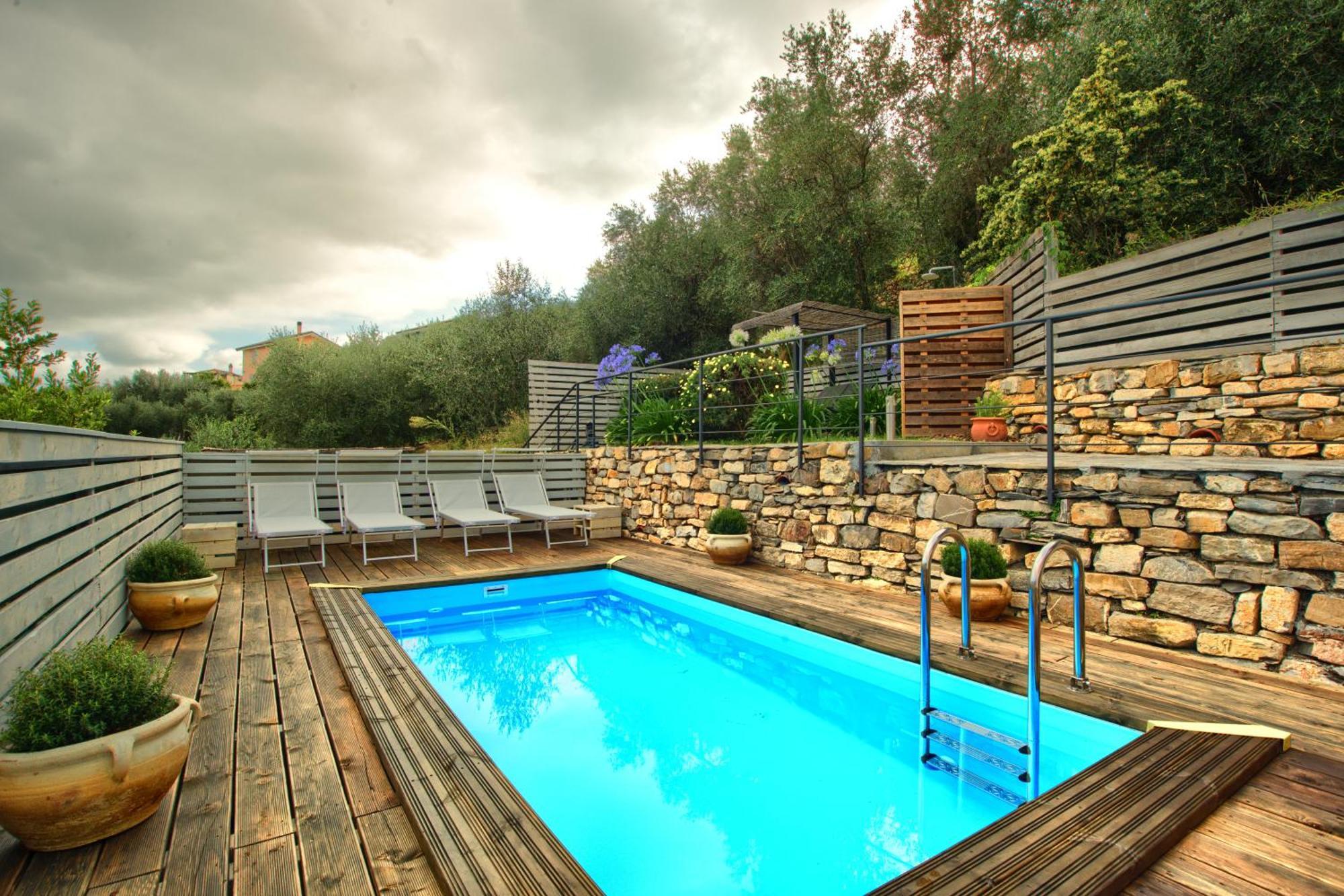 Chalet In Liguria Villa Vasia Bagian luar foto